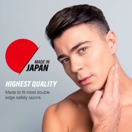 Feather Double Edge Safety Razor Blades 10 Count Feather Double Edge Safety Razor Blades 10 Count