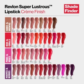 Revlon Super Lustrous Lipstick, Creamy Formula For Soft, Fuller-Looking Lips, Moisturized Feel, 450 Gentlemen Prefer Pink, 0.15 oz Revlon Super Lustrous Lipstick, Creamy Formula For Soft, Fuller-Looking Lips, Moisturized Feel, 450 Gentlemen Prefer Pink, 0.15 oz