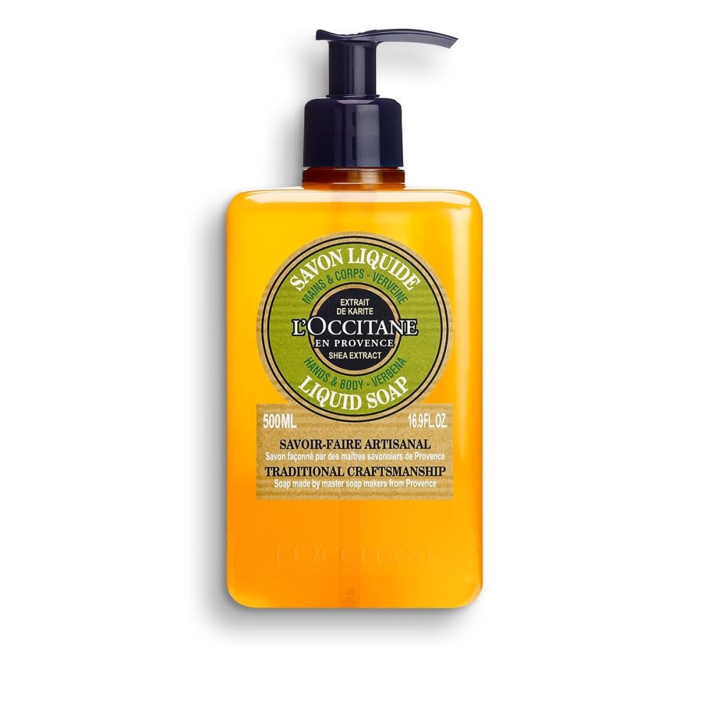 Shea Hands & Body Verbena Liquid Soap 16.9 Oz: Cleanse, Refreshing Lemony Scent, Infused With Shea Extract to Soften, Artisinal Soap Shea Hands & Body Verbena Liquid Soap 16.9 Oz: Cleanse, Refreshing Lemony Scent, Infused With Shea Extract to Soften, Artisinal Soap