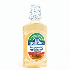 Dr. Tichenor\'s Peppermint Mouthwash Concentrate - Oral Rinse for Bad Breath and Oral Health with a Minty Punch for Soothing Relief of Minor Sore Throat Irritation - 8 Ounce (Pack of 1) Dr. Tichenor\'s Peppermint Mouthwash Concentrate - Oral Rinse for Bad Breath and Oral Health with a Minty Punch for Soothing Relief of Minor Sore Throat Irritation - 8 Ounce (Pack of 1)