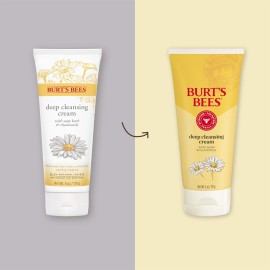 Burt\'s Bees Face Wash, Deep Facial Cleansing Cream, College Back to School Dorm Essentials, All Natural Cleanser with Chamomile, 6 Ounce (Pack of 3) (Packaging May Vary) Burt\'s Bees Face Wash, Deep Facial Cleansing Cream, College Back to School Dorm Essentials, All Natural Cleanser with Chamomile, 6 Ounce (Pack of 3) (Packaging May Vary)