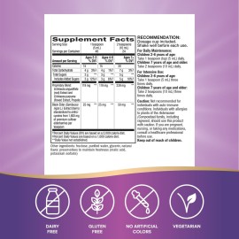 Nature\'s Way Sambucus Elderberry Immune Syrup for Kids Ages 2+, with Echinacea & Propolis, Daily Immune Support*, Vegetarian, Berry Flavored, 8 Fl Oz Nature\'s Way Sambucus Elderberry Immune Syrup for Kids Ages 2+, with Echinacea & Propolis, Daily Immune Support*, Vegetarian, Berry Flavored, 8 Fl Oz