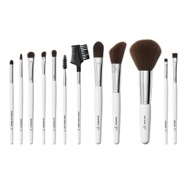 e.l.f. Professional Set of 12 Makeup Brushes, Pro-Worthy Makeup Brushes For A Flawless Full-Face Application, Vegan & Cruelty-Free