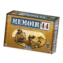 Memoir \'44 Mediterranean Theatre Board Game EXPANSION - Command the British Army! Strategy Game for Kids & Adults, Ages 8+, 2 Players, 30-60 Minute Playtime, Made by Days of Wonder