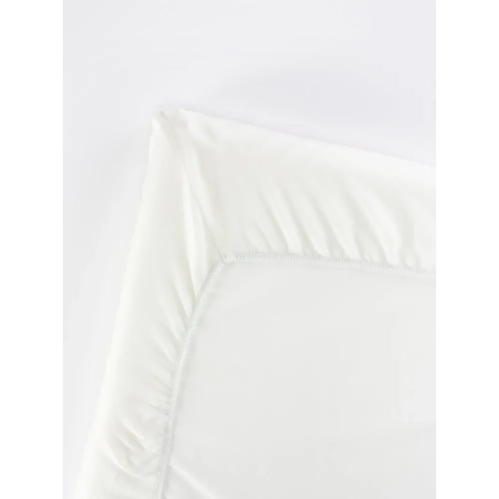 BABYBJORN Fitted Sheet for Travel Crib Light - Organic White BABYBJORN Fitted Sheet for Travel Crib Light - Organic White