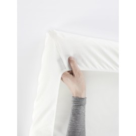 BABYBJORN Fitted Sheet for Travel Crib Light - Organic White BABYBJORN Fitted Sheet for Travel Crib Light - Organic White