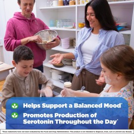 Natrol 5-HTP 100mg, Dietary Supplement Helps Support a Balanced Mood, 90 Time Release Tablets, 22-45 Day Supply Natrol 5-HTP 100mg, Dietary Supplement Helps Support a Balanced Mood, 90 Time Release Tablets, 22-45 Day Supply