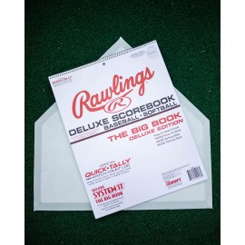 Rawlings | SYSTEM-17 Deluxe System Baseball/Softball Scorebook | Extra-Large 11x14 Rawlings | SYSTEM-17 Deluxe System Baseball/Softball Scorebook | Extra-Large 11x14