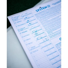Rawlings | SYSTEM-17 Deluxe System Baseball/Softball Scorebook | Extra-Large 11x14 Rawlings | SYSTEM-17 Deluxe System Baseball/Softball Scorebook | Extra-Large 11x14