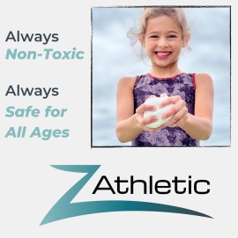 Z Athletic Gym Chalk Ball for Rock Climbing, Gymnastics, and Weightlifting, 2oz Chalk Ball Z Athletic Gym Chalk Ball for Rock Climbing, Gymnastics, and Weightlifting, 2oz Chalk Ball