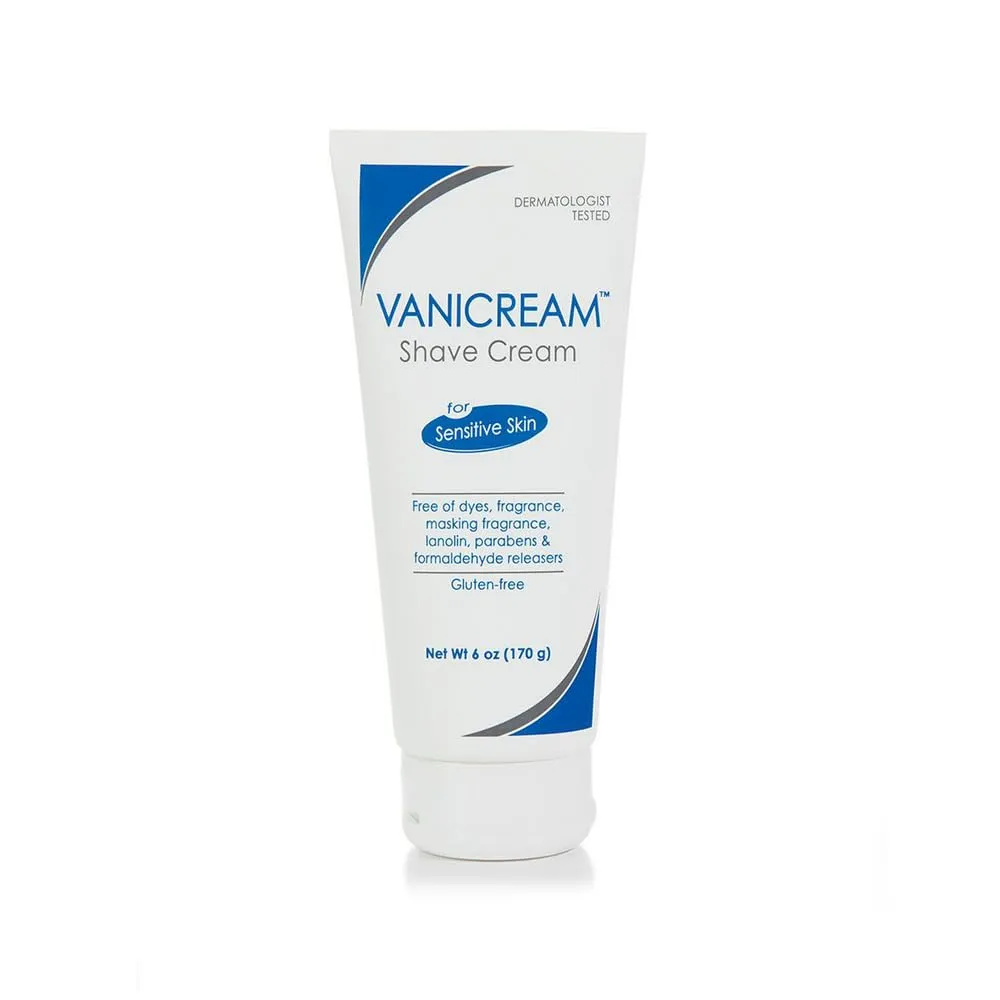 Vanicream Shave Cream | Fragrance, and Gluten Free | For Sensitive Skin | 6 Ounce Vanicream Shave Cream | Fragrance, and Gluten Free | For Sensitive Skin | 6 Ounce