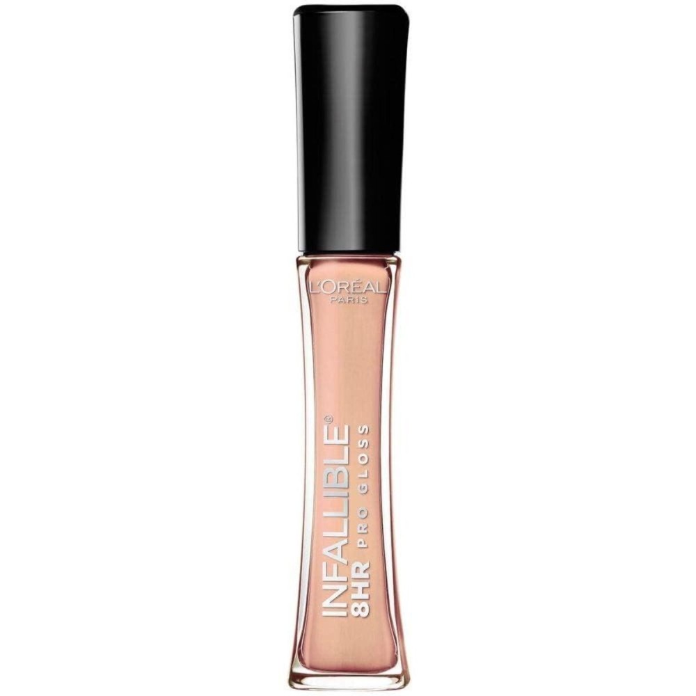 LOreal Paris Makeup Infallible 8 Hour Hydrating Lip Gloss, Petal, 0.21 Fl Oz LOreal Paris Makeup Infallible 8 Hour Hydrating Lip Gloss, Petal, 0.21 Fl Oz