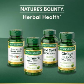 Nature\'s Bounty Ginkgo Biloba, Supports Healthy Brain Function, Herbal Supplement, 60 Mg, 200 Capsules Nature\'s Bounty Ginkgo Biloba, Supports Healthy Brain Function, Herbal Supplement, 60 Mg, 200 Capsules