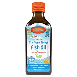 Carlson - Kid\'s The Very Finest Fish Oil, 800 mg ..
