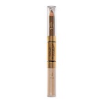 Revlon Eyebrow Gel & Pencil, ColorStay Brow Fantasy 2-in-1 Eye Makeup, Longwearing with Precision Tip, 104 Dark Blonde, 0.04 Oz