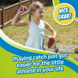 Get Outside Go! Easy Catch Ball & Glove Set Super Sport Outdoor Active Play Baseball by Toysmith (Packaging May Vary) Small Get Outside Go! Easy Catch Ball & Glove Set Super Sport Outdoor Active Play Baseball by Toysmith (Packaging May Vary) Small