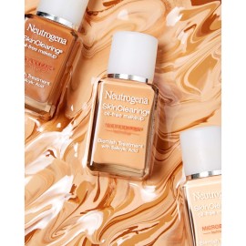 Neutrogena SkinClearing Oil-Free Makeup, Soft Beige 50, 1 Fl. Oz (Pack of 1) Neutrogena SkinClearing Oil-Free Makeup, Soft Beige 50, 1 Fl. Oz (Pack of 1)