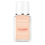 Neutrogena SkinClearing Oil-Free Acne and Blemish Fighting Liquid Foundation with Salicylic Acid Acne Medicine, Shine Controlling, for Acne Prone Skin, 80 Medium Beige, 1 fl. oz