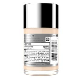Neutrogena Healthy Skin Liquid Makeup Foundation with Broad Spectrum SPF 20 Sunscreen, Medium Coverage Foundation with Nourishing Pro-Vitamin B5, Classic Ivory 10, 1 fl. oz