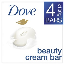 Dove Beauty Cream Bar, Unisex Soap, Multi, 4 Count Dove Beauty Cream Bar, Unisex Soap, Multi, 4 Count