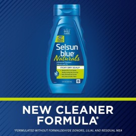 Selsun Blue Naturals Itchy Dry Scalp Anti-dandruff Shampoo, 11 fl. oz., Extra-Hydrating Formula Plus Vitamins B5 & E, Salicylic Acid 3% Selsun Blue Naturals Itchy Dry Scalp Anti-dandruff Shampoo, 11 fl. oz., Extra-Hydrating Formula Plus Vitamins B5 & E, Salicylic Acid 3%