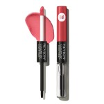 Revlon Liquid Lipstick with Clear Lip Gloss, ColorStay Overtime Lipcolor, Dual Ended with Vitamin E, 020 Constantly Coral, 0.07 Fl Oz