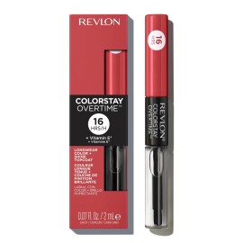 Revlon Liquid Lipstick with Clear Lip Gloss, ColorStay Overtime Lipcolor, Dual Ended with Vitamin E, 020 Constantly Coral, 0.07 Fl Oz Revlon Liquid Lipstick with Clear Lip Gloss, ColorStay Overtime Lipcolor, Dual Ended with Vitamin E, 020 Constantly Coral, 0.07 Fl Oz