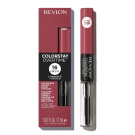 Revlon Liquid Lipstick with Clear Lip Gloss, ColorStay Overtime Lipcolor, Dual Ended with Vitamin E, 380 Always Sienna, 0.07 Fl Oz Revlon Liquid Lipstick with Clear Lip Gloss, ColorStay Overtime Lipcolor, Dual Ended with Vitamin E, 380 Always Sienna, 0.07 Fl Oz