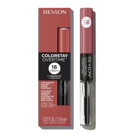 Revlon Liquid Lipstick with Clear Lip Gloss, ColorStay Overtime Lipcolor, Dual Ended with Vitamin E, 350 Bare Maximum, 0.07 Fl Oz Revlon Liquid Lipstick with Clear Lip Gloss, ColorStay Overtime Lipcolor, Dual Ended with Vitamin E, 350 Bare Maximum, 0.07 Fl Oz