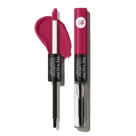 Revlon Liquid Lipstick with Clear Lip Gloss, ColorStay Overtime Lipcolor, Dual Ended with Vitamin E, 010 Non-Stop Cherry, 0.07 Fl Oz Revlon Liquid Lipstick with Clear Lip Gloss, ColorStay Overtime Lipcolor, Dual Ended with Vitamin E, 010 Non-Stop Cherry, 0.07 Fl Oz