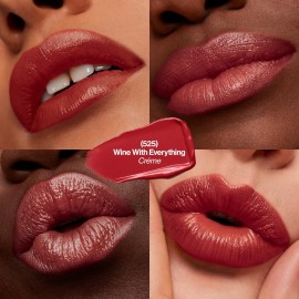 Revlon Super Lustrous Lipstick, Creamy Formula For Soft, Fuller-Looking Lips, Moisturized Feel, 525 Wine With Everything, 0.15 oz