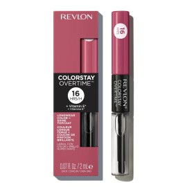 Revlon Liquid Lipstick with Clear Lip Gloss, ColorStay Overtime Lipcolor, Dual Ended with Vitamin E, 005 Infinite Raspberry, 0.07 Fl Oz Revlon Liquid Lipstick with Clear Lip Gloss, ColorStay Overtime Lipcolor, Dual Ended with Vitamin E, 005 Infinite Raspberry, 0.07 Fl Oz