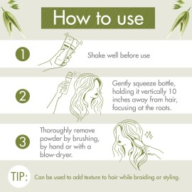 Klorane - Dry Shampoo Powder With Oat Milk - Eco Friendly Non-Aerosol Formula - Gentle Formula Instantly Revives Hair - Paraben & Sulfate-Free - 1.7 Oz Klorane - Dry Shampoo Powder With Oat Milk - Eco Friendly Non-Aerosol Formula - Gentle Formula Instantly Revives Hair - Paraben & Sulfate-Free - 1.7 Oz