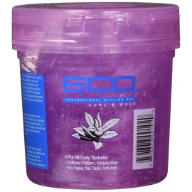 Eco Style Ecoco Hair Gel - Curl And Wave - Anti-Itch, Alcohol-Free Formula - Perfect Hold For Angled Or Tapered Sides - Ideal For Wavy Hair - No Flakes - Not Animal Tested - Moisturizes - 16 Oz Eco Style Ecoco Hair Gel - Curl And Wave - Anti-Itch, Alcohol-Free Formula - Perfect Hold For Angled Or Tapered Sides - Ideal For Wavy Hair - No Flakes - Not Animal Tested - Moisturizes - 16 Oz