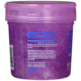 Eco Style Ecoco Hair Gel - Curl And Wave - Anti-Itch, Alcohol-Free Formula - Perfect Hold For Angled Or Tapered Sides - Ideal For Wavy Hair - No Flakes - Not Animal Tested - Moisturizes - 16 Oz Eco Style Ecoco Hair Gel - Curl And Wave - Anti-Itch, Alcohol-Free Formula - Perfect Hold For Angled Or Tapered Sides - Ideal For Wavy Hair - No Flakes - Not Animal Tested - Moisturizes - 16 Oz