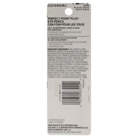 CoverGirl Perfect Point Plus Eyeliner Pencil, Black Onyx, Long-Lasting, Versatile Black Eyeliner, Soft Smudging Tip, No Sharpening Needed, Pack of 1 CoverGirl Perfect Point Plus Eyeliner Pencil, Black Onyx, Long-Lasting, Versatile Black Eyeliner, Soft Smudging Tip, No Sharpening Needed, Pack of 1