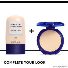 COVERGIRL Smoothers Pressed Powder, Translucent Medium 715, 0.32 Ounce (Packaging May Vary) COVERGIRL Smoothers Pressed Powder, Translucent Medium 715, 0.32 Ounce (Packaging May Vary)