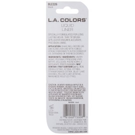 L.A. COLORS Thin Tip Liquid Liner (carded), Black CBLE326 L.A. COLORS Thin Tip Liquid Liner (carded), Black CBLE326