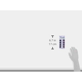 Goody Small Basic Half-Claw Clips, 3 Prong Hair Clips, Assorted Neutral Colors, All Hair Types, 12 Count (Pack of 1)