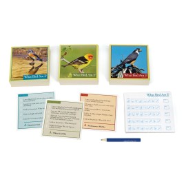 Outset Media What Bird Am I? - The Bird Identification Game - Contains 300 Cards for 2 or More Players Ages 14 and up