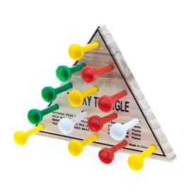 Rhode Island Novelty 4.5 Wooden Triangle Game