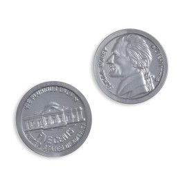 LEARNING ADVANTAGE Play Coin Set - 30 Pennies, 20 Nickels, 20 Dimes, 20 Quarters and 4 Half-Dollars - Realistic Coins for Pretend Play LEARNING ADVANTAGE Play Coin Set - 30 Pennies, 20 Nickels, 20 Dimes, 20 Quarters and 4 Half-Dollars - Realistic Coins for Pretend Play