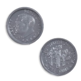 LEARNING ADVANTAGE Play Coin Set - 30 Pennies, 20 Nickels, 20 Dimes, 20 Quarters and 4 Half-Dollars - Realistic Coins for Pretend Play LEARNING ADVANTAGE Play Coin Set - 30 Pennies, 20 Nickels, 20 Dimes, 20 Quarters and 4 Half-Dollars - Realistic Coins for Pretend Play