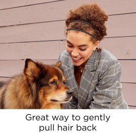 GOODY Women\'s Ouchless Thin Hair Flat Narrow Headwrap, Black, 6 Count GOODY Women\'s Ouchless Thin Hair Flat Narrow Headwrap, Black, 6 Count