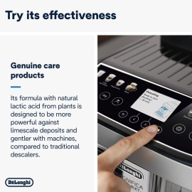 De\'Longhi EcoDecalk Descaler, Eco-Friendly Universal Descaling Solution for Coffee & Espresso Machines, 2-Pack (1 use per pack) De\'Longhi EcoDecalk Descaler, Eco-Friendly Universal Descaling Solution for Coffee & Espresso Machines, 2-Pack (1 use per pack)