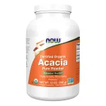 NOW Foods Supplements, Acacia Pure Powder, Certified Organic, Highly Soluble, Mixes Easily, Intestinal Health*, 12-Ounce
