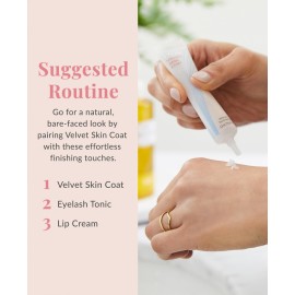 DHC Velvet Skin Coat, Mattifying Makeup Primer, Powder-Gel Formula, Minimizes look of pores, fine lines, and Imperfections, All skin types, Fragrance and Colorant Free, 0.52 oz. Net wt