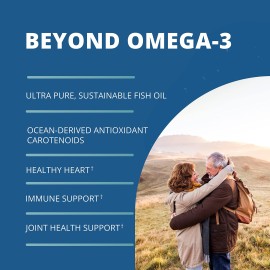 Garden of Life Ultra Pure EPA/DHA Omega 3 Fish Oil - Oceans 3 Beyond Omega 3 Supplement with Antioxidants, 60 Softgels Garden of Life Ultra Pure EPA/DHA Omega 3 Fish Oil - Oceans 3 Beyond Omega 3 Supplement with Antioxidants, 60 Softgels