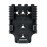 Safariland QLS 1-2 Quick Locking System Kit, Platform Attachment for Duty Holsters and Accessories with Locking Fork and Receiver Plate - Level 1 Retention, Black