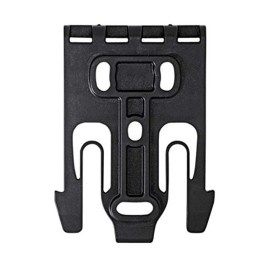 Safariland QLS 1-2 Quick Locking System Kit, Platform Attachment for Duty Holsters and Accessories with Locking Fork and Receiver Plate - Level 1 Retention, Black Safariland QLS 1-2 Quick Locking System Kit, Platform Attachment for Duty Holsters and Accessories with Locking Fork and Receiver Plate - Level 1 Retention, Black